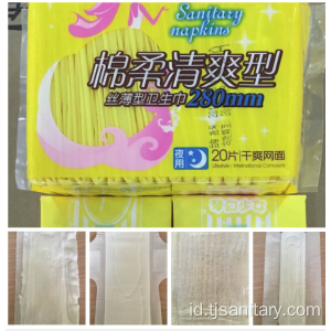 Hight Level Anion Sanitary Napkin untuk Wanita Kaya